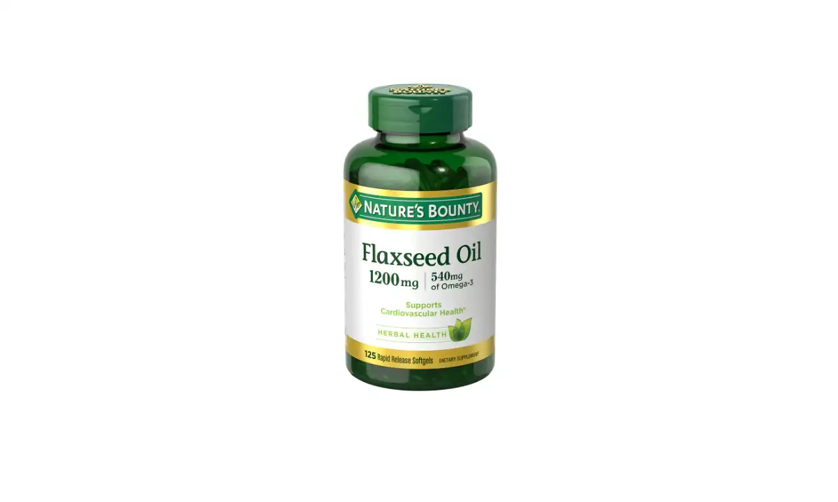 Nature's Bounty Flaxseed Oil