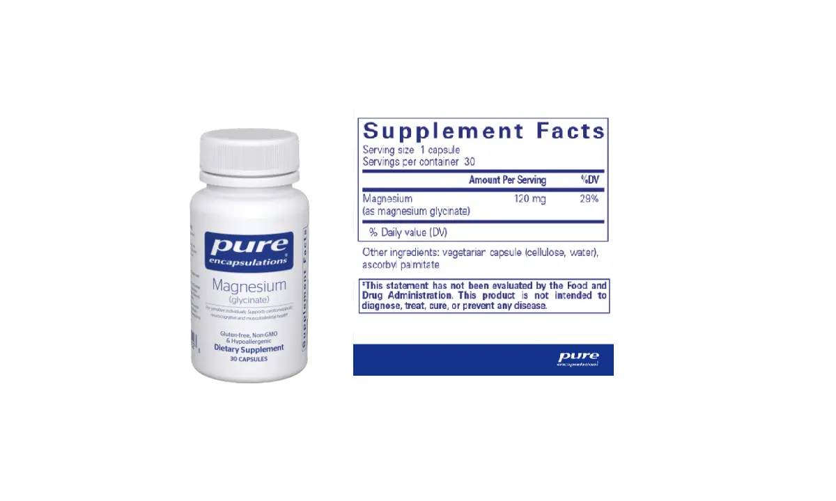 Pure Encapsulations Magnesium Glycinate